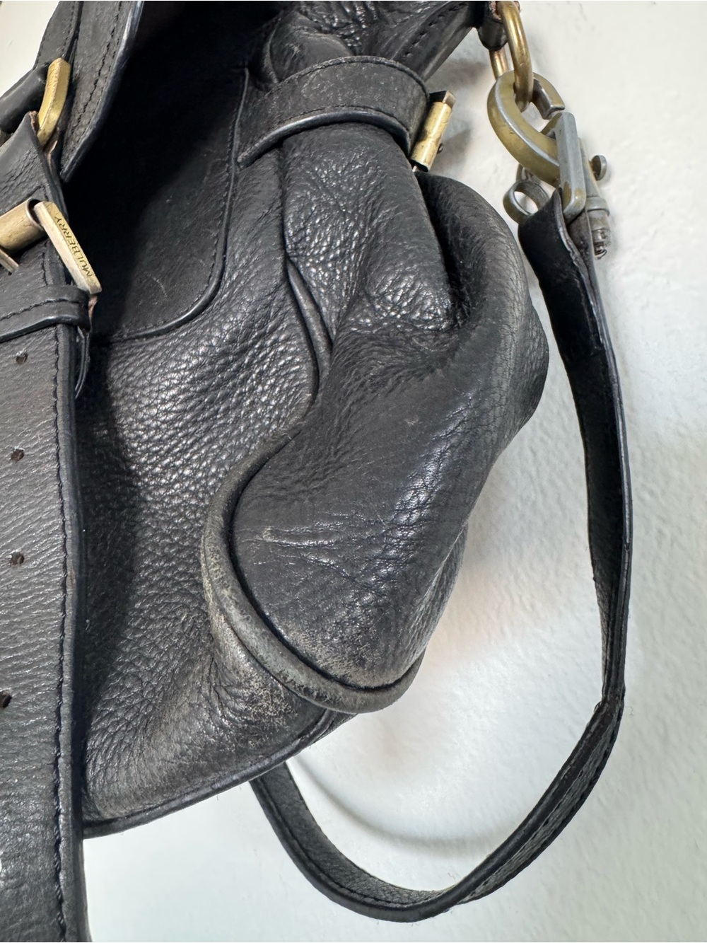 Black Bayswater leather Bag - Picture 5 of 10